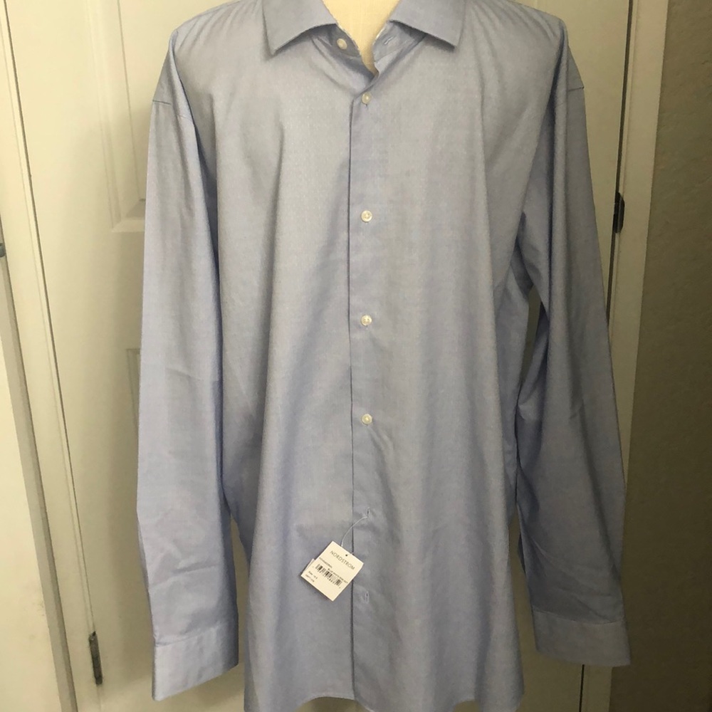 Light blue Men’s dress shirt.